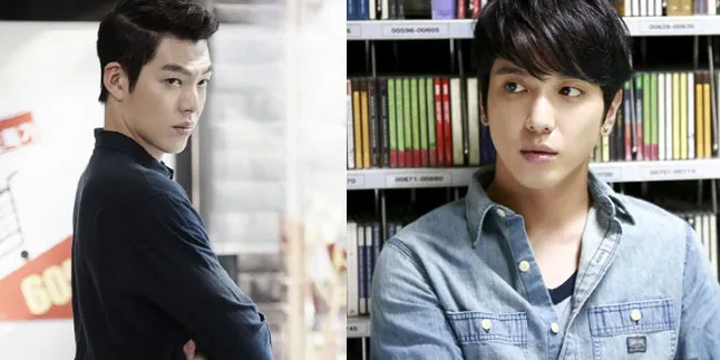 [FOTO] Ganteng Mana, Kim Woo Bin atau Jung Yong Hwa?