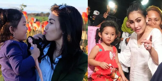 FOTO: Gaya Lucu Menggemaskan Bilqis Putri Ayu Ting Ting ke Salon