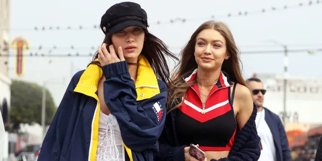 [FOTO] Gaya Santai Casual Bella vs Gigi Hadid, Cantik Mana?