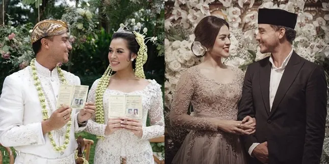FOTO: Gelar Resepsi di Bali, Begini Tatapan Manis Hamish Daud Pada Raisa