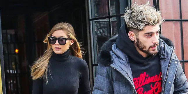 [FOTO] Gigi Hadid Ketahuan Pajang Foto Zayn Malik di HP Miliknya