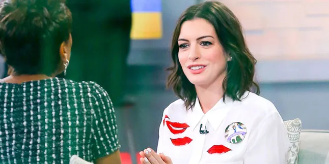 FOTO: Hamil Tua, Style Casual Anne Hathaway Malah Nggak Banget FOTO: Hamil Tua, Style Casual Anne Hathaway Malah Nggak Banget