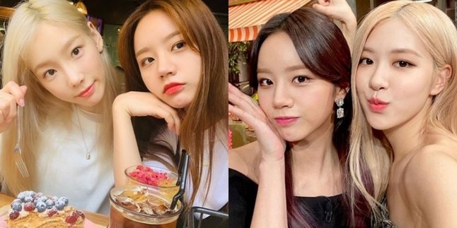 Photo of Hyeri with Besties from the Celebrity Circle: So Close to Suzy and Girls Generation Members - BLACKPINK