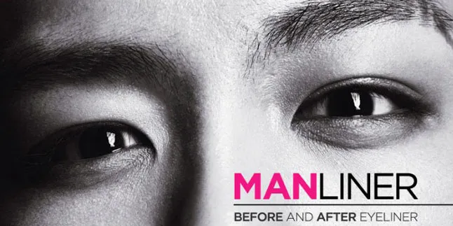 Idol K-Pop Pria Sebelum dan Sesudah Pakai Eyeliner!