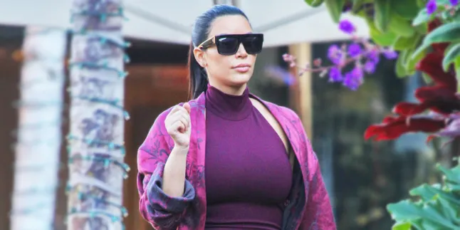 [FOTO] Inikah Wajah Asli Kim Kardashian Saat Bangun Tidur?