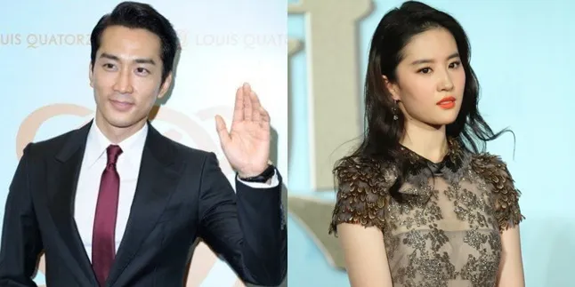 FOTO: Intim Depan Kamera, Song Seung Hun Pegang Tangan Liu Yifei FOTO: Intim Depan Kamera, Song Seung Hun Pegang Tangan Liu Yifei