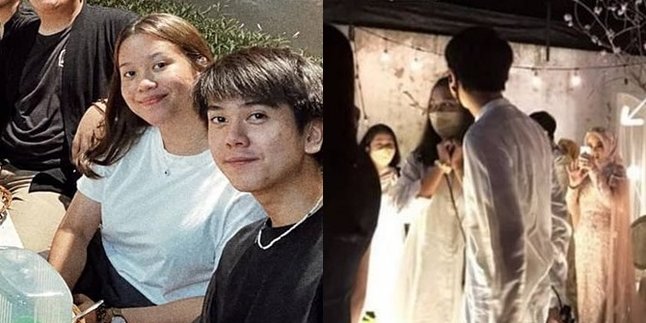 Foto Iqbaal Ramadhan and Zidny Lathifa, Attending a Wedding Together Mistaken for Engagement