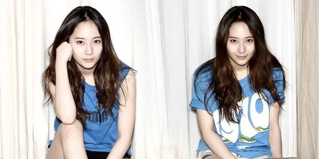 FOTO: Jadi MC 'Golden Disk Awards' Krystal f(x) Cantik Kebangetan