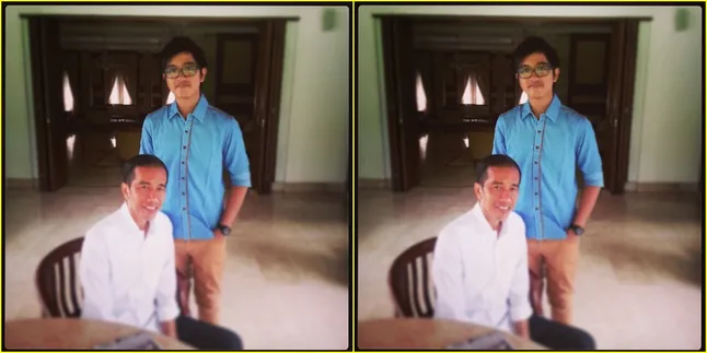 [FOTO] Kaesang Pangarep Ajak Sang Ayah, Jokowi Jadi Alay