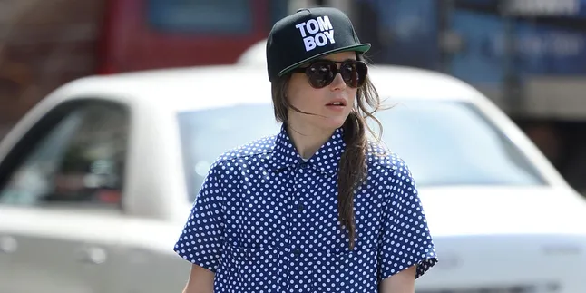[Foto] Kemesraan Ellen Page Dengan Kekasih Wanitanya