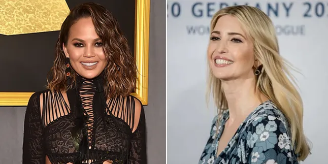 [FOTO] Ketika Chrissy Teigen & Ivanka Trump Kembaran Baju, Cantik Mana?