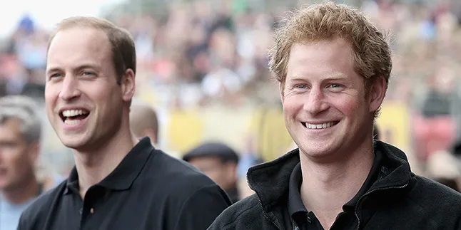 [FOTO] Ketika Pangeran William & Harry Ikuti Jejak Putri Diana