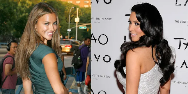 [Foto] Ketika Pesona Kim Kardashian 'Dibajak' Irina Shayk