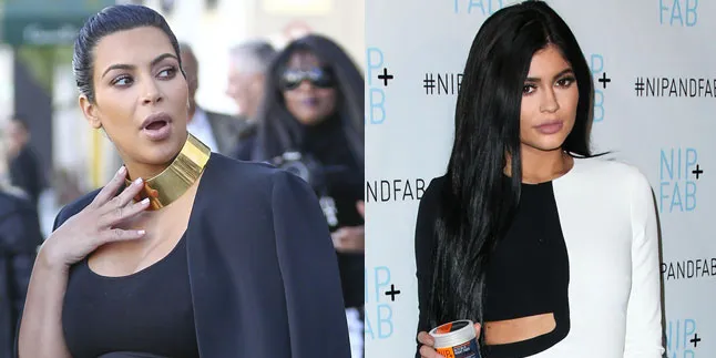 [FOTO] Kim K Pamer Foto Tanpa Pakaian, Kylie Jenner Juga Ikutan