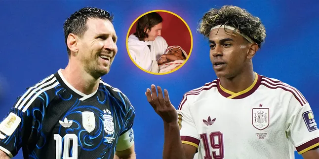 Photo of Lionel Messi Bathing Baby Lamine Yamal Confirmed by UNICEF