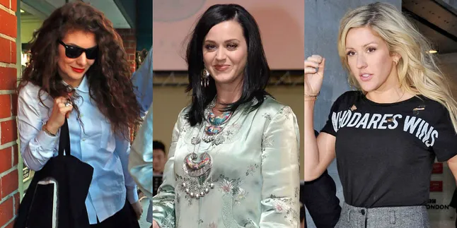 [Foto] Lorde, Katy Perry, dan Ellie Goulding 'Menyamar' Jadi DJ!