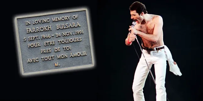 [Foto] Makam Freddie Mercury Ditemukan Setelah 21 Tahun!