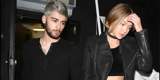 FOTO: Makin Mesra, Zayn Malik Cium Peluk Gigi Hadid di Taxi