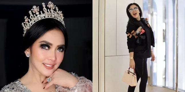 FOTO: Mewah & Vintage, Sabuk Yang Dipakai Syahrini Ini Seharga 2 Motor!