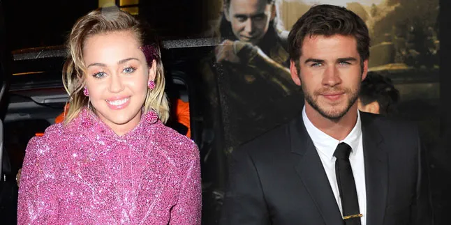 [FOTO] Miley Cyrus & Liam Hemsworth Mesra di Tahun Baru
