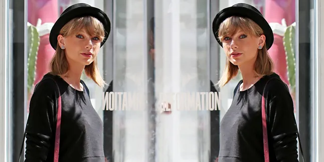 [FOTO] Mirip Abis! Taylor Swift Akhirnya Bertemu Sang 'Kembaran'