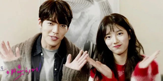 FOTO: Pakai Seragam SMA, Kim Woo Bin Rangkul Manis Suzy