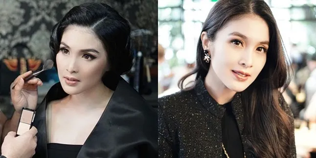 FOTO Pamer Punggung, Sandra Dewi Tampil Elegan di Maternity Shoot Ini