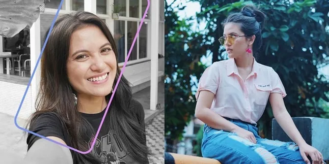FOTO: Pamerkan Pundak, Marsha Aruan Tampil Kekinian Pakai Busana Ini