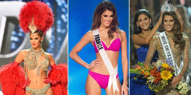 [FOTO] Penampilan Iris Mittenaere di Miss Universe, Cantik Elegan