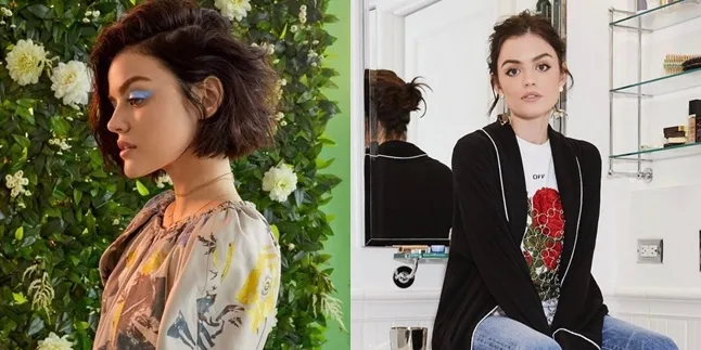 FOTO: Penampilan Kece Lucy Hale Dengan Rambut Yang Semakin Pendek