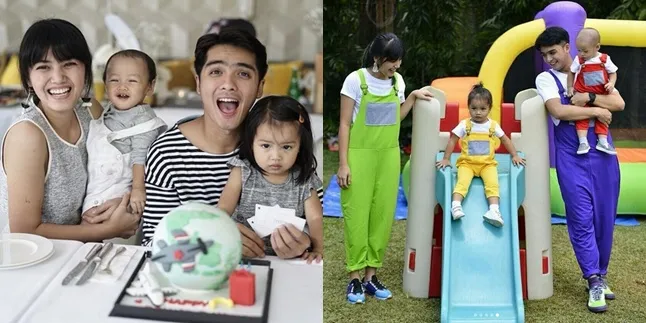 FOTO Pesta Ultah Anak Kedua Keluarga Ricky Harun Jadi Teletubbies