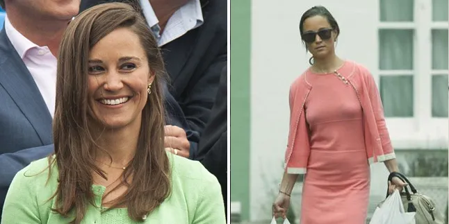 [Foto] Pippa Middleton Dalam Balutan Krim Strawberry