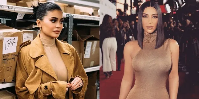 FOTO: Pose Bersama, Ini Kolaborasi Kylie Jenner & Kim Kardashian!