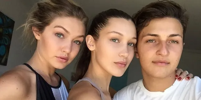 [FOTO] Quality Time Bareng, Hadid Bersaudara Tampil Kompak