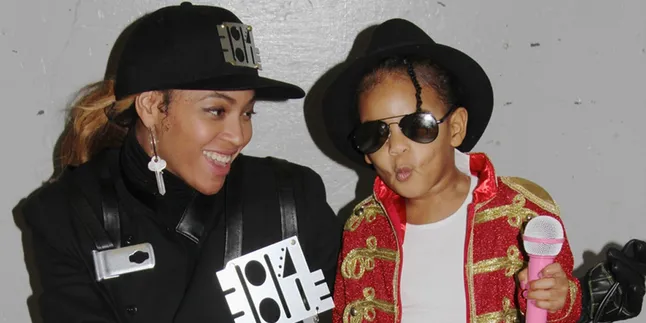 [Foto] Rambut Keriting Putri Beyonce Knowles, Lucu Atau ...