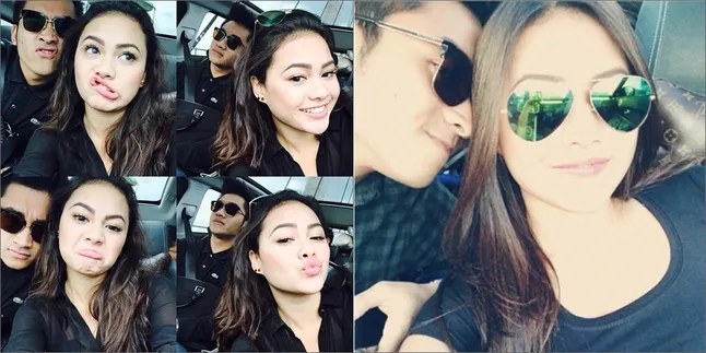 [Foto] Rayakan 3 Bulanan, Begini Aksi Romantis Tommy Buat Aurel
