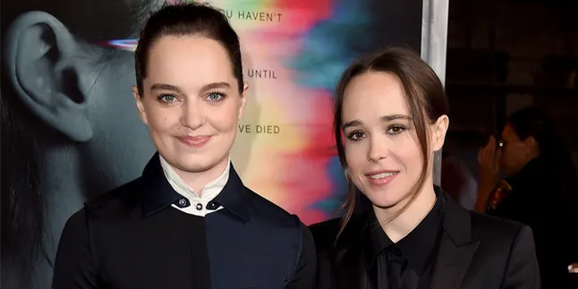 [FOTO] Resmi Menikah, Ellen Page Peluk Mesra Istrinya di Depan Publik