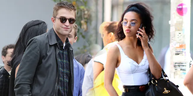 [Foto] Robert Pattinson - FKA Twigs Kencan Romantis di Paris