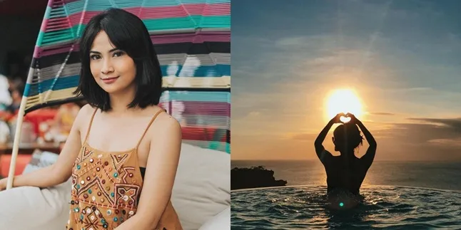 FOTO: Santai di Bali, Vanessa Angel Pamerkan Body Goal Yang Kece!