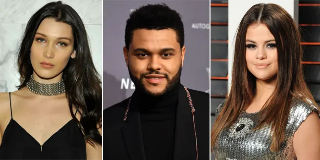 [FOTO] Selena Gomez Cium The Weeknd, Bella Hadid Cemburu & Emosi?