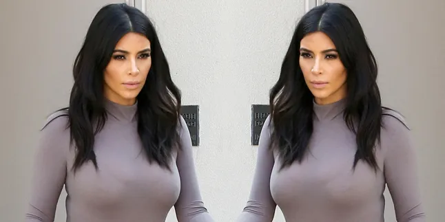 [FOTO] Selfie Bareng 'Kembaran', Bisa Tebak Mana Kim K Yang Asli?
