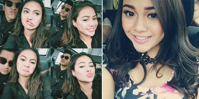 [Foto] Selfie Bareng Kembaran, Coba Tebak Mana Pacar Aurel?