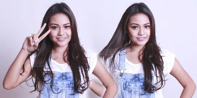 [FOTO] Selfie Bareng Pria Tampan, Aurel Pamer Pinggang Aduhai