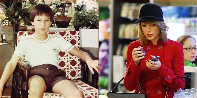 [Foto] Siapa Sangka Wajah Ari Wibowo Dulu Mirip Taylor Swift