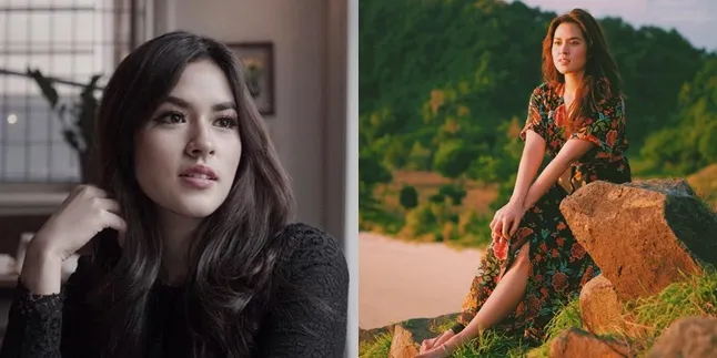 FOTO: So Pretty! Penampilan Natural Raisa Saat Liburan di Lombok