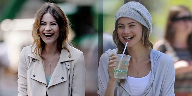 FOTO: Style Casual & Wajah No Make Up Behati Prinsloo, Makin Cute