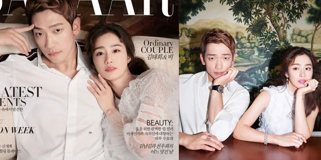 FOTO: Sweet! Momen Ngobrol Santai Romantis Rain - Kim Tae Hee FOTO: Sweet! Momen Ngobrol Santai Romantis Rain - Kim Tae Hee