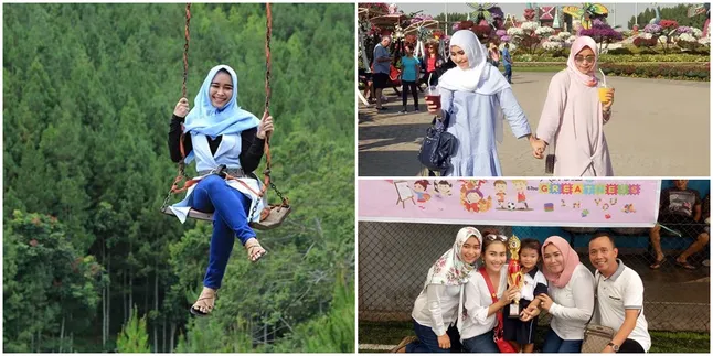 FOTO: Syifa Adik Ayu Ting Ting Berhijab, Makin Cantik & Santun