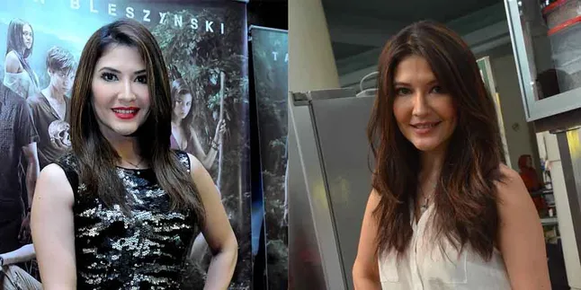 [Foto] Tamara Bleszynski Dikecup Dua Pria Tampan, Bikin Iri!