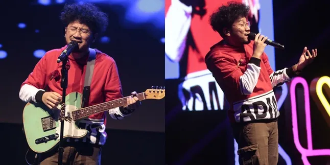 FOTO: Tampil di XYZ Creator Awards 2018, Kunto Aji Panaskan Suasana!